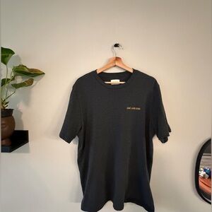Aimé Leon Dore Charcoal Grey Short Sleeve Tee Size L